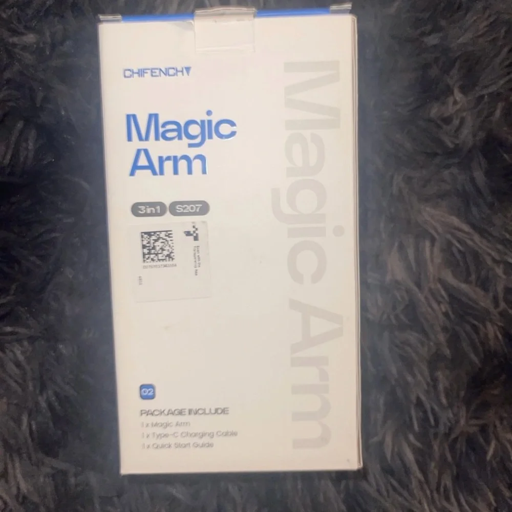 Chifenchy Magic Arm Phone Stand w| Speaker & Alarm Clock - BNWT